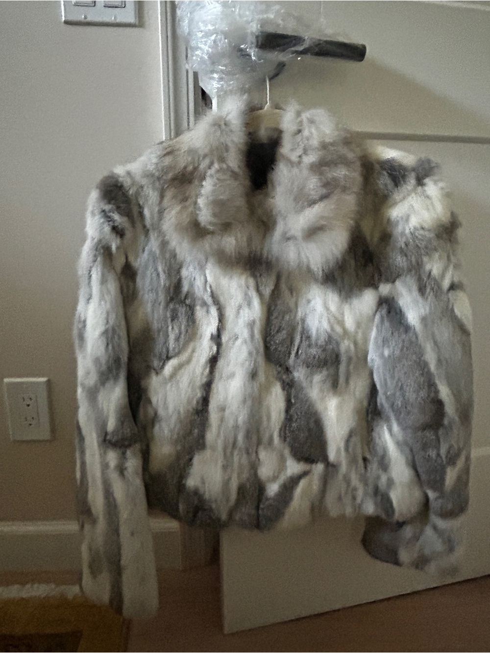Adrienne Landau / Authentic Rabbit Fur
